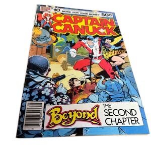Comely Captain Canuck #10 1980 Second Chapter Canadian Superhero Vintage Comic